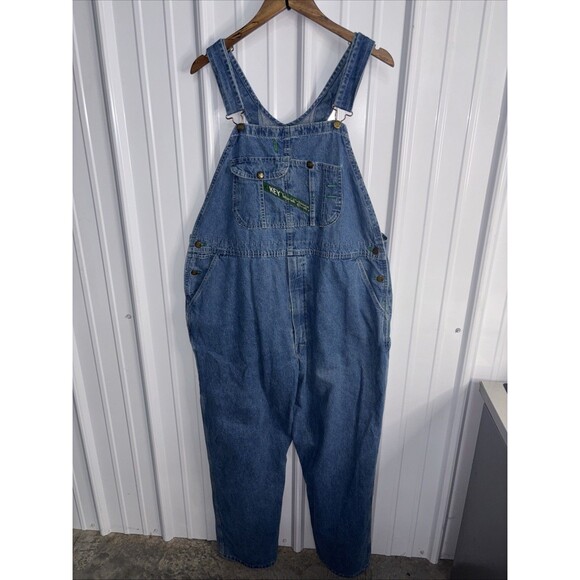 Vintage KEY “Imperial” Overalls Size 44/30 Made In USA - Picture 1 of 7